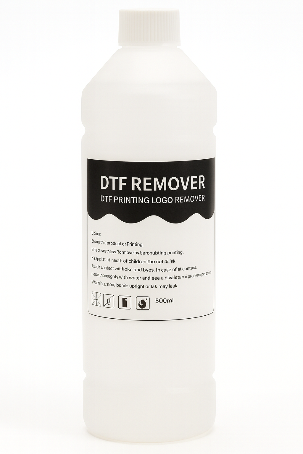 DTF Remover – Logo & Glue Cleaner for Clothes | Safe for All Fabrics | 100ml–1000ml
