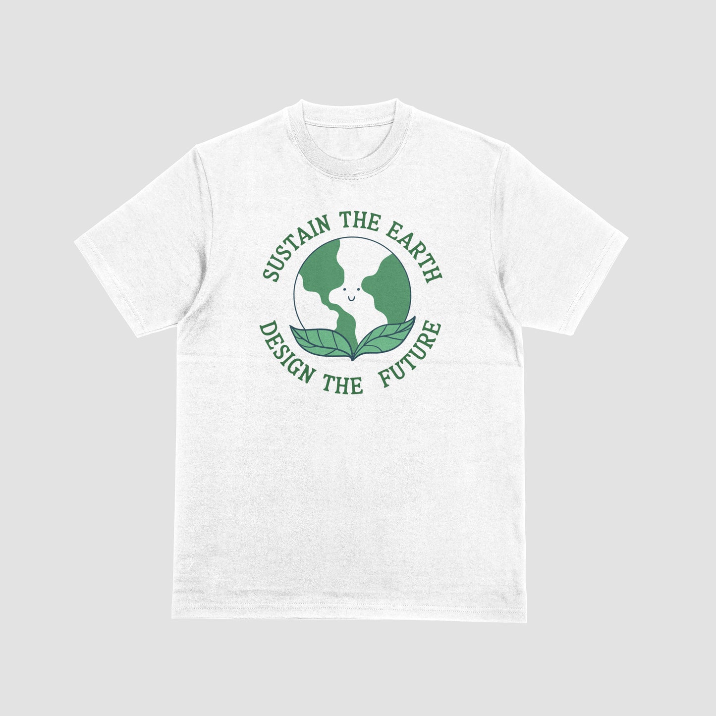 Sustain the Earth – Design the Future | Earth Day 2025 Eco T-Shirt