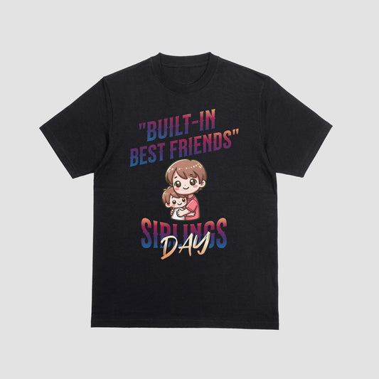 Built-In Best Friends - Siblings Day T-Shirt  (Unisex)
