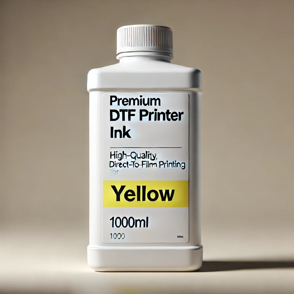 Premium DTF Printer Ink – High-Quality Water-Based Pigment Ink for Direct-to-Film (DTF) Printing (1000ML)