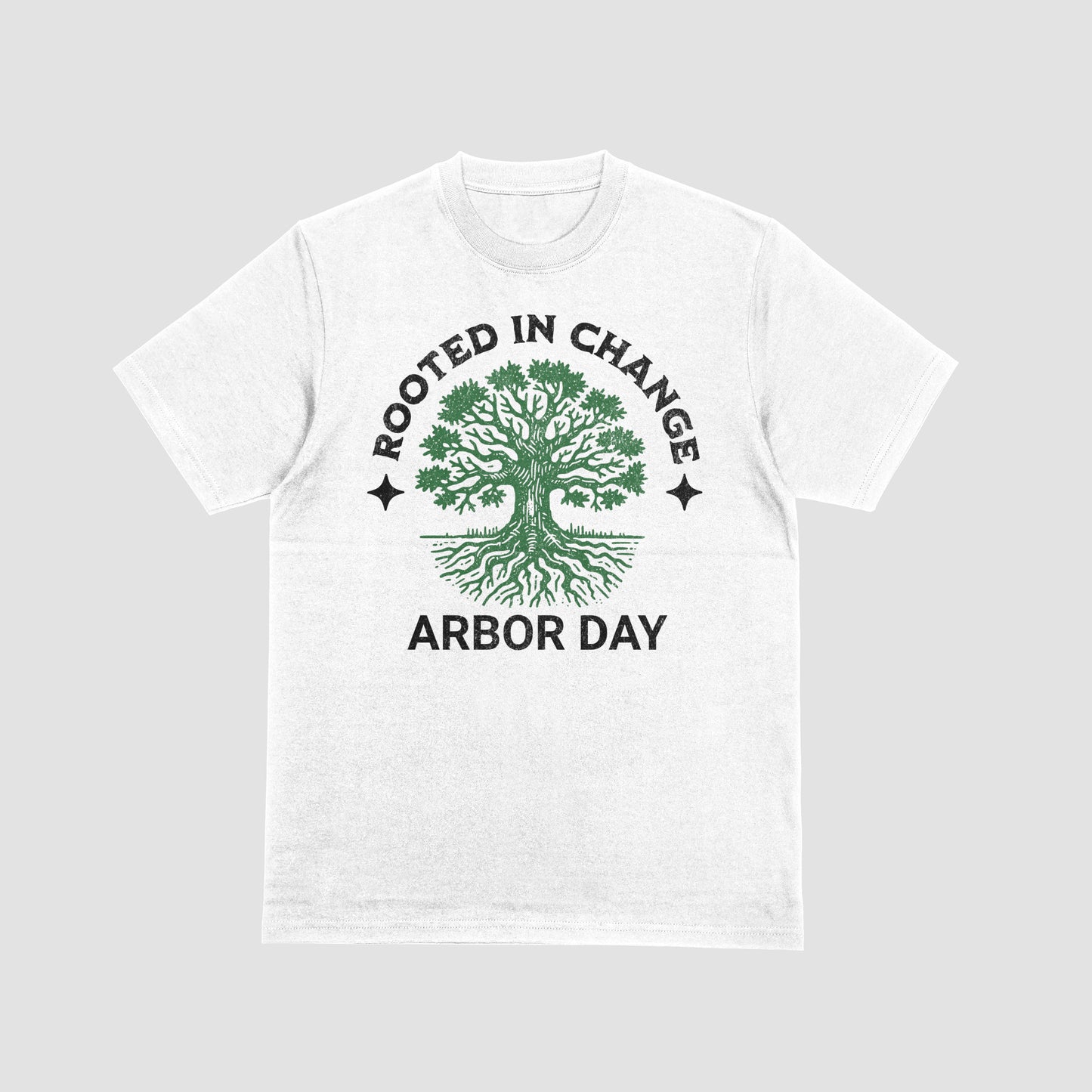 Rooted in Change - Arbor Day T-Shirt (Unisex)
