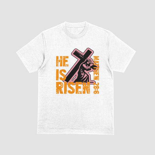 He Is Risen – Matthew 28:6 T-Shirt