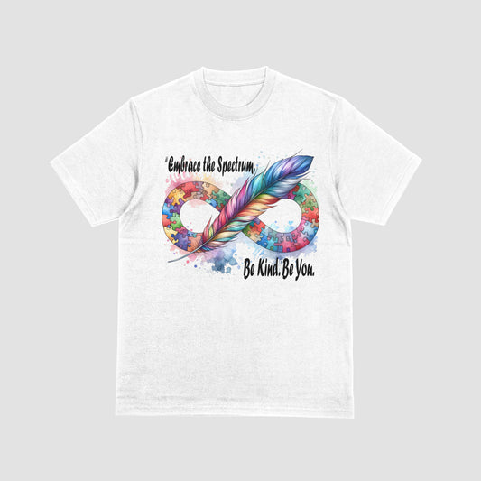 Embrace the Spectrum – Be Kind. Be You. | Autism Awareness T-Shirt