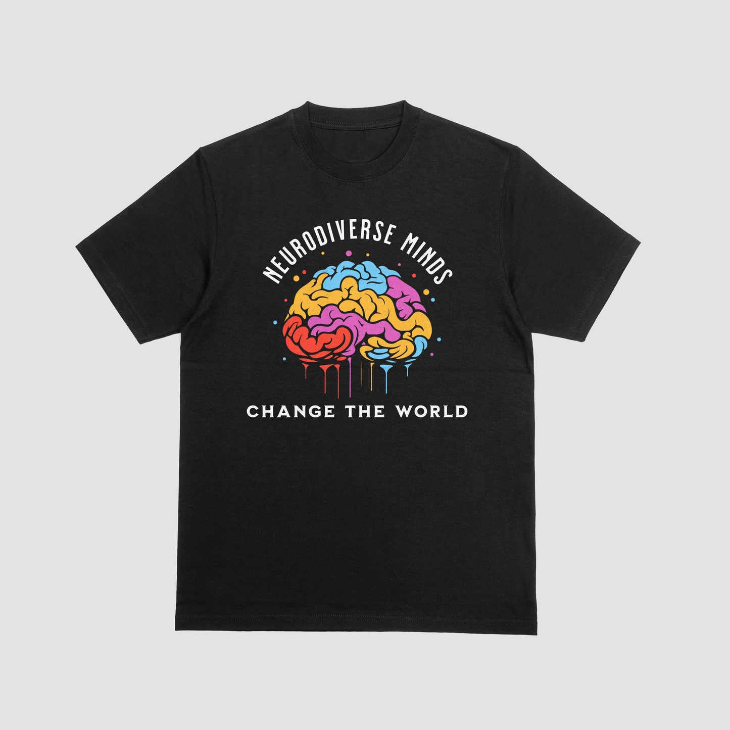 Neurodiverse Minds – Change the World | Autism Awareness Tee