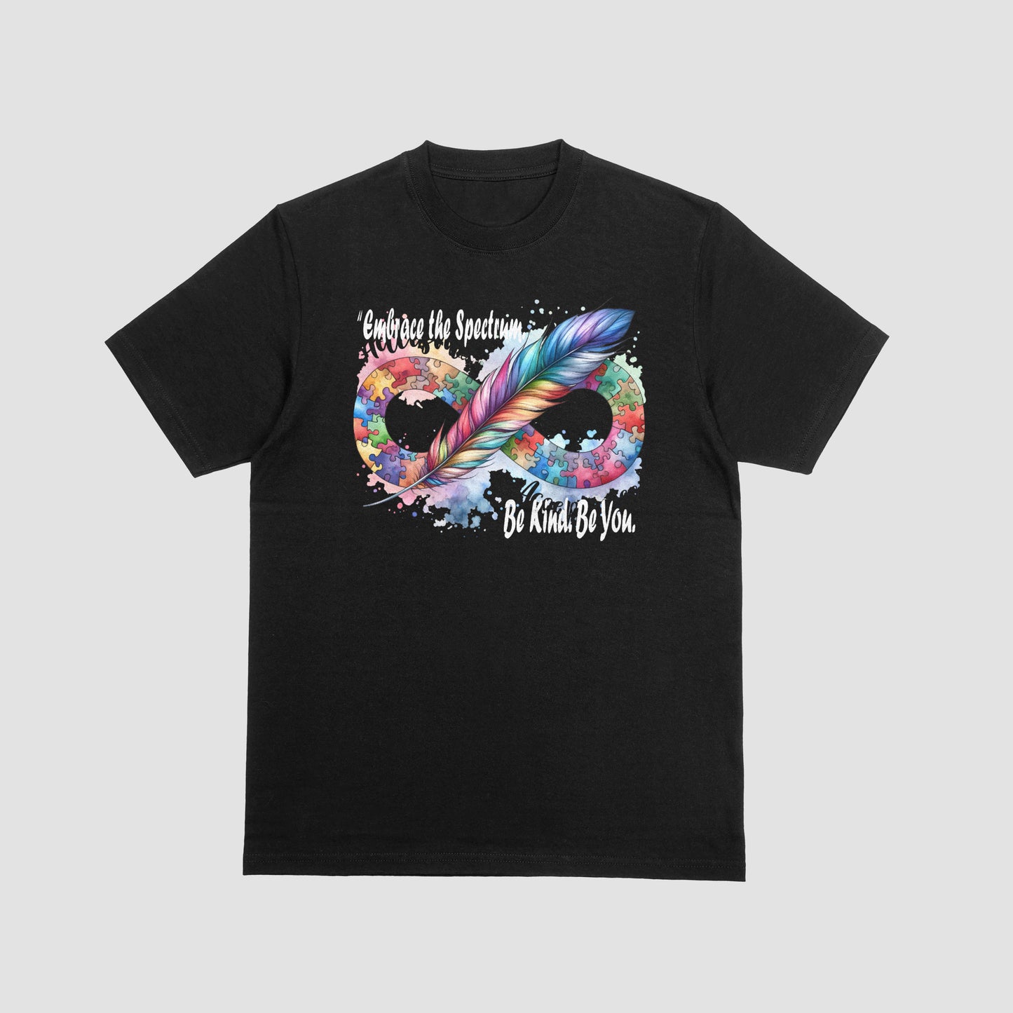 Embrace the Spectrum – Be Kind. Be You. | Autism Awareness T-Shirt